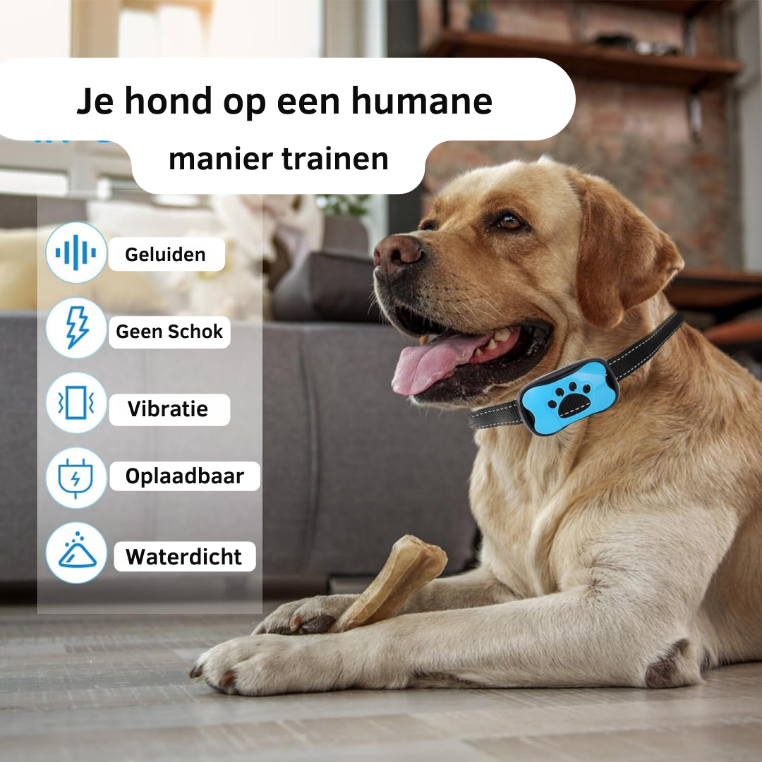 SilentBark™ | Het Ultieme Honden Trainingshalsband