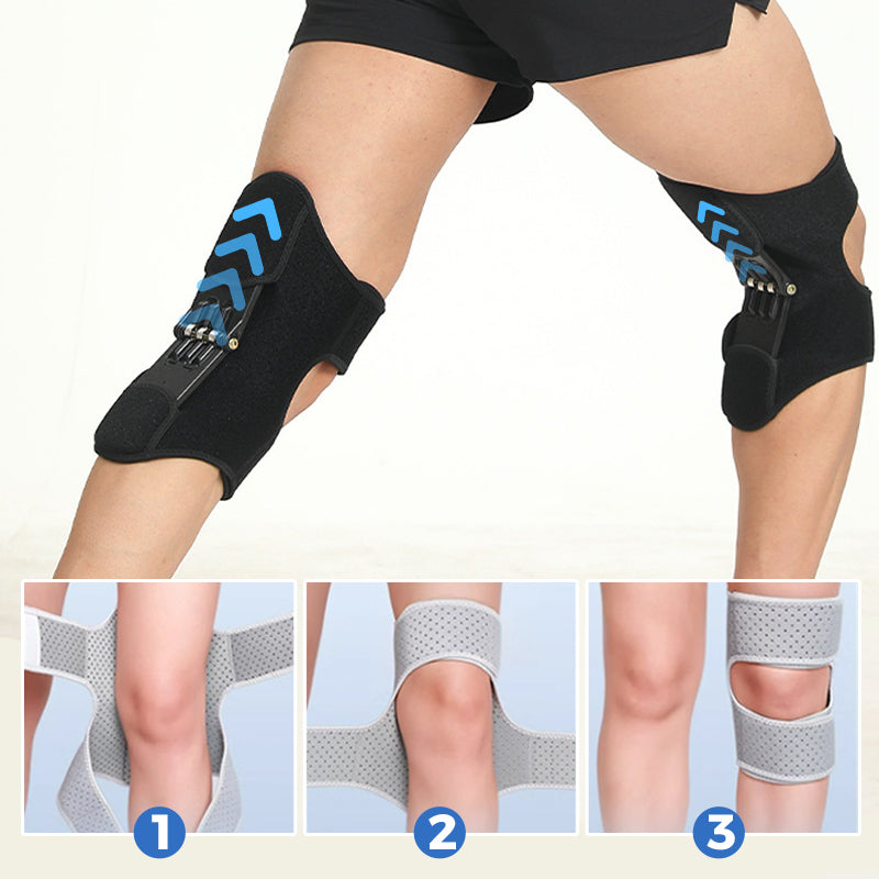 POWERKNEE - Antizwaartekracht kniebrace 1+1 GRATIS