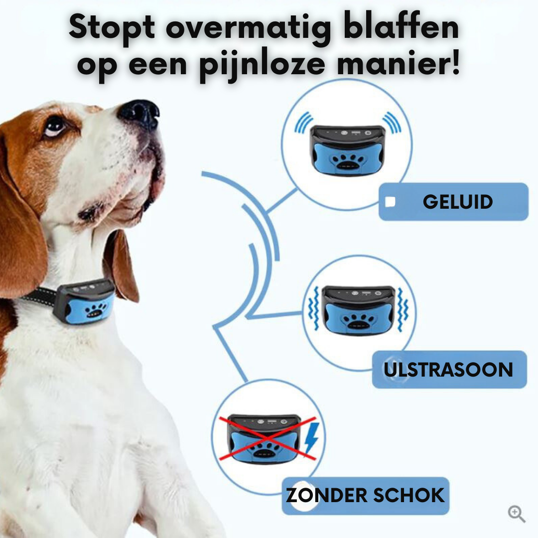SilentBark™ | Het Ultieme Honden Trainingshalsband
