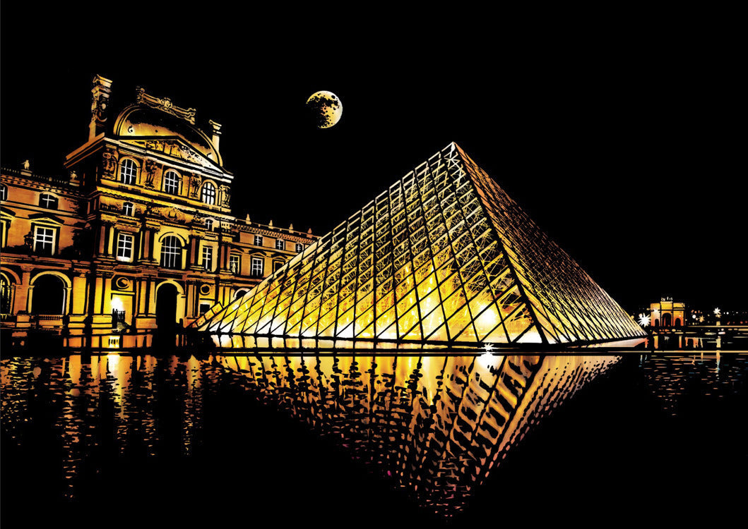 Scratcher™ | Gemakkelijke DIY Stadslandschap Kunst Kits!