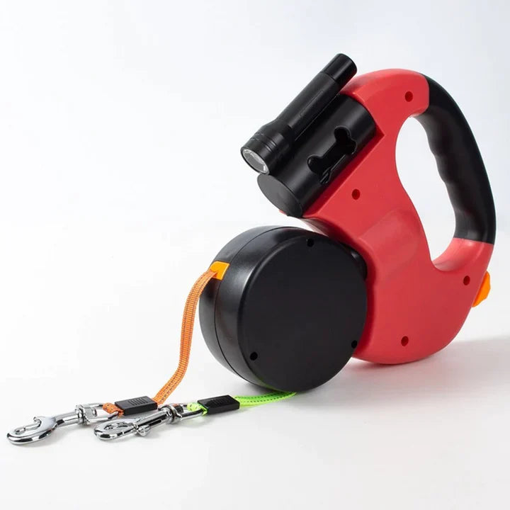 DualDoggy™ 2.0 Intrekbare Hondenriem