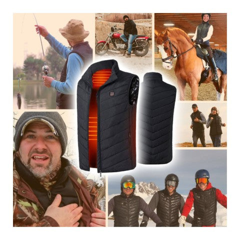 BodyWarm™ 2.0 Unisex-vest: Verwarmd en waterdicht