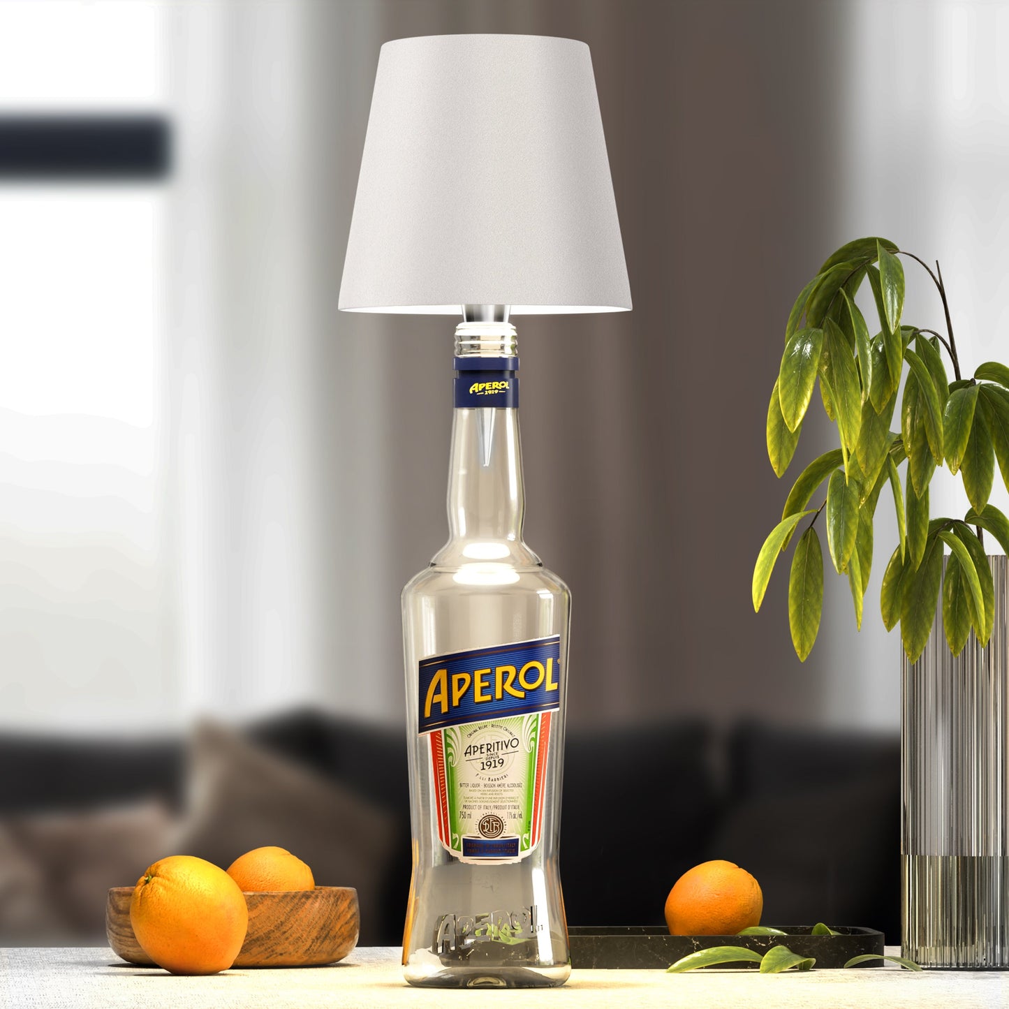 Draadloze flessenlamp met afstandsbediening