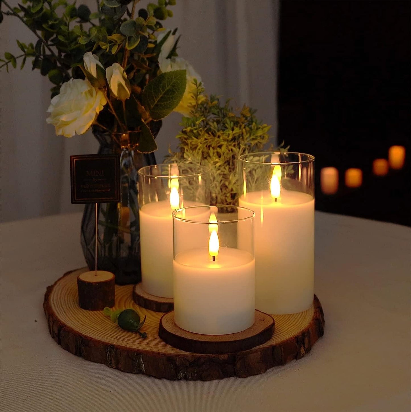 CozyCandle™ Vlam loze Kaarsset