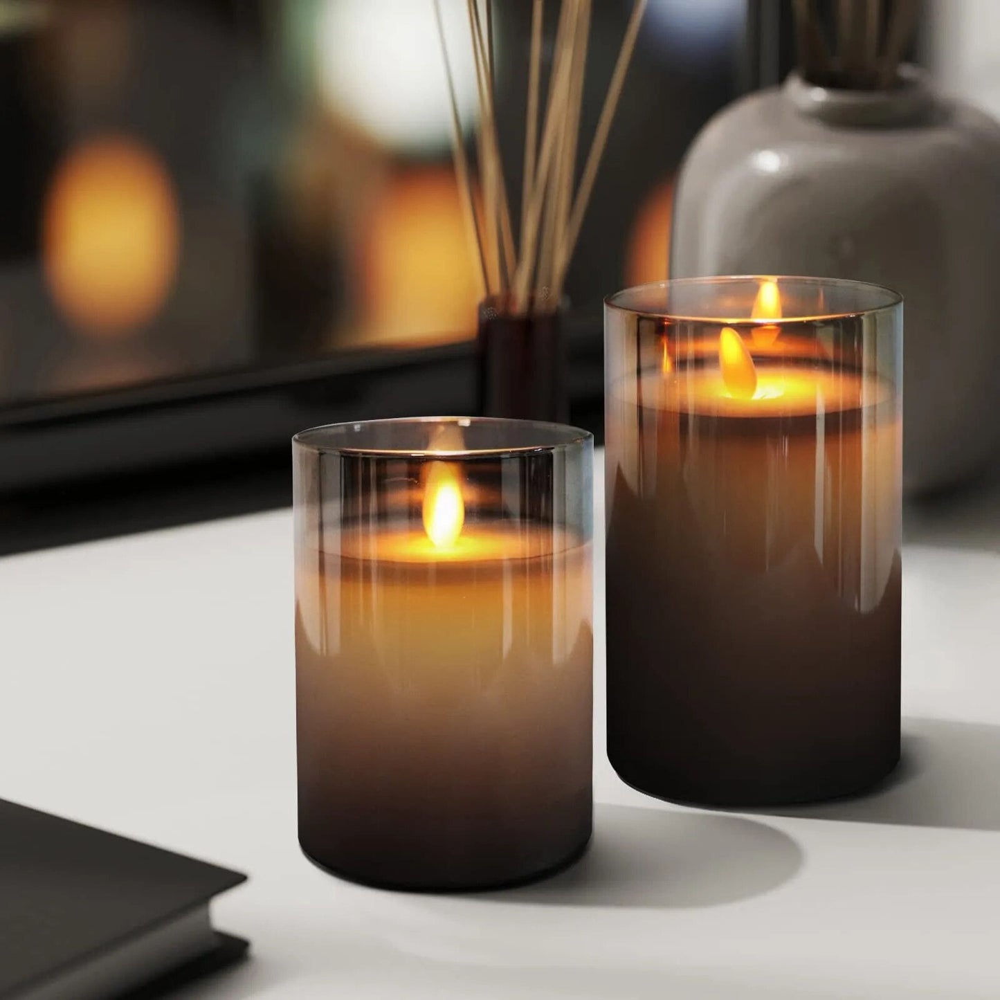 CozyCandle™ Vlam loze Kaarsset