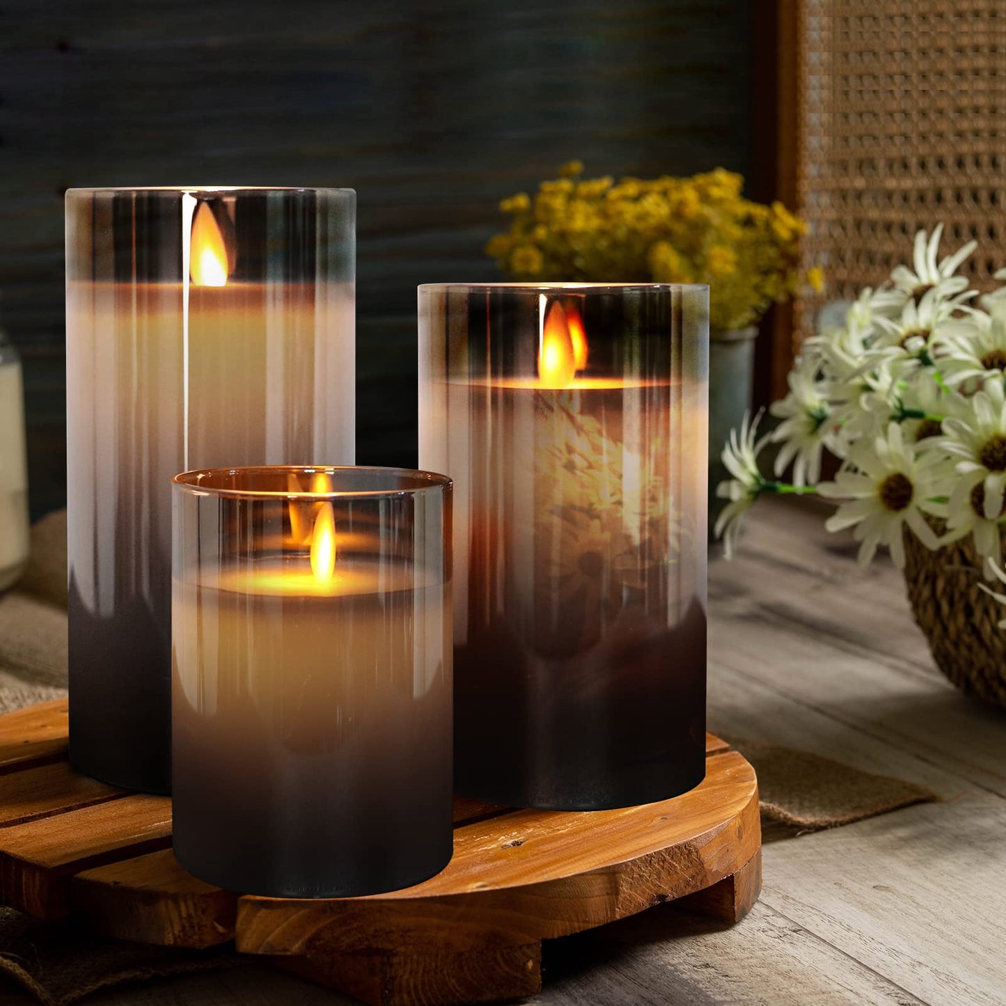 CozyCandle™ Vlam loze Kaarsset