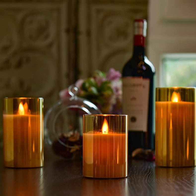 CozyCandle™ Vlam loze Kaarsset