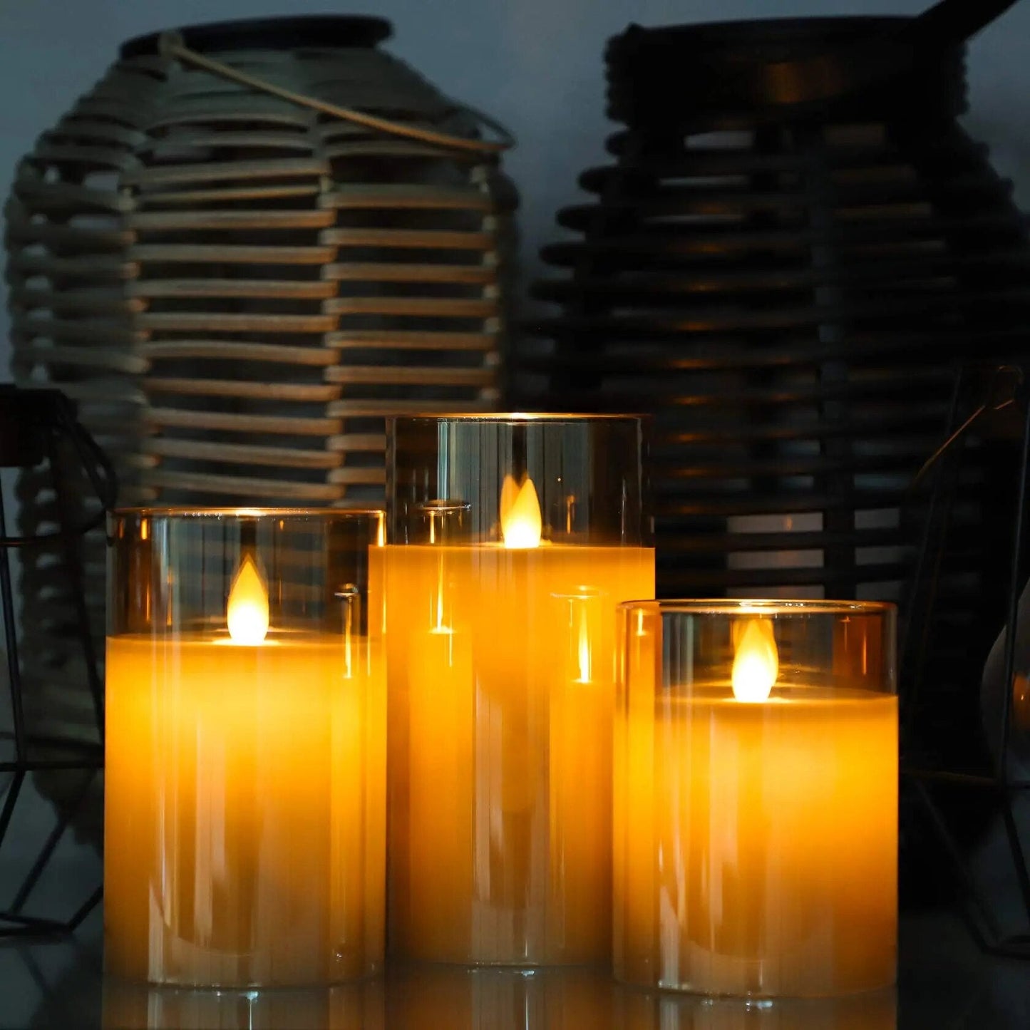 CozyCandle™ Vlam loze Kaarsset