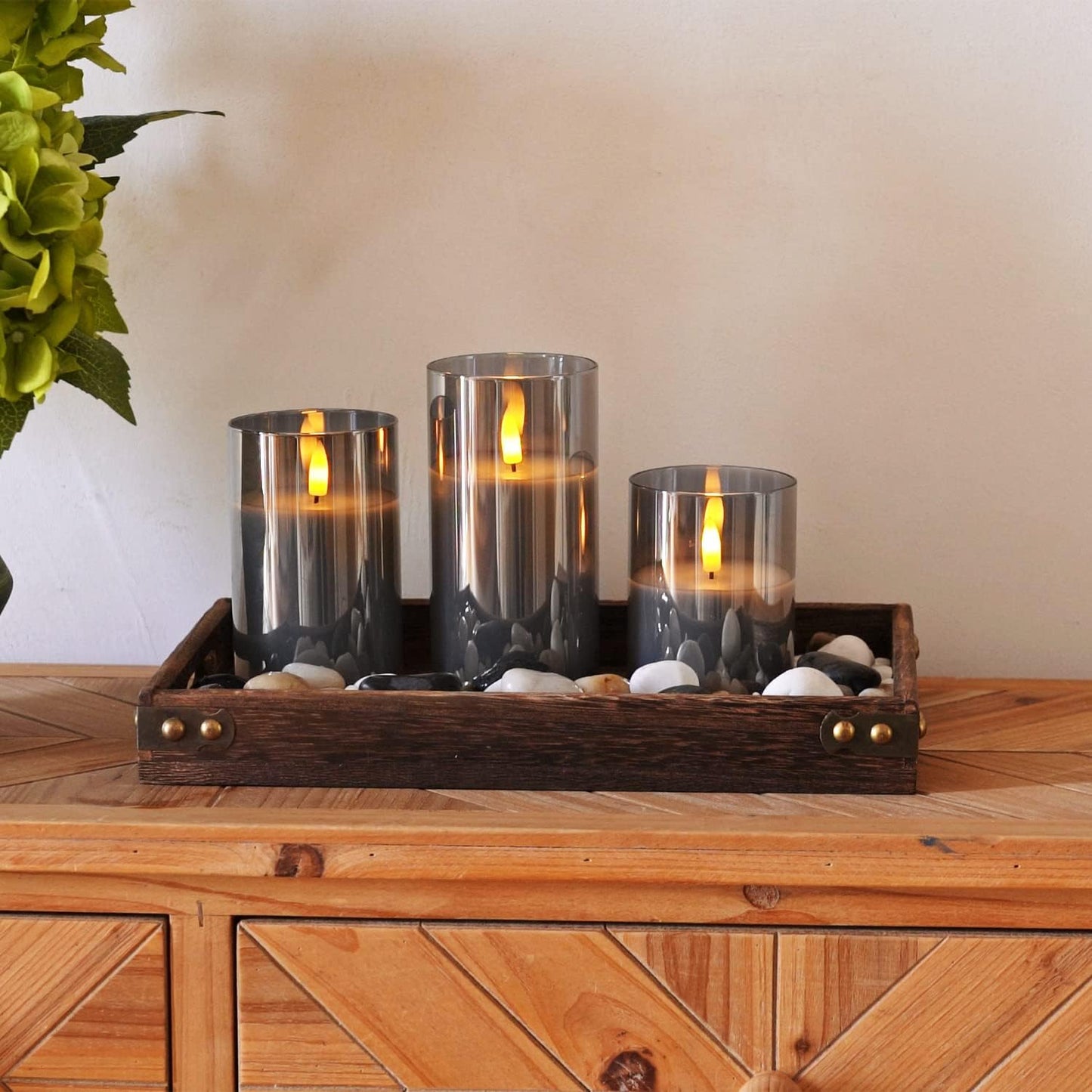 CozyCandle™ Vlam loze Kaarsset
