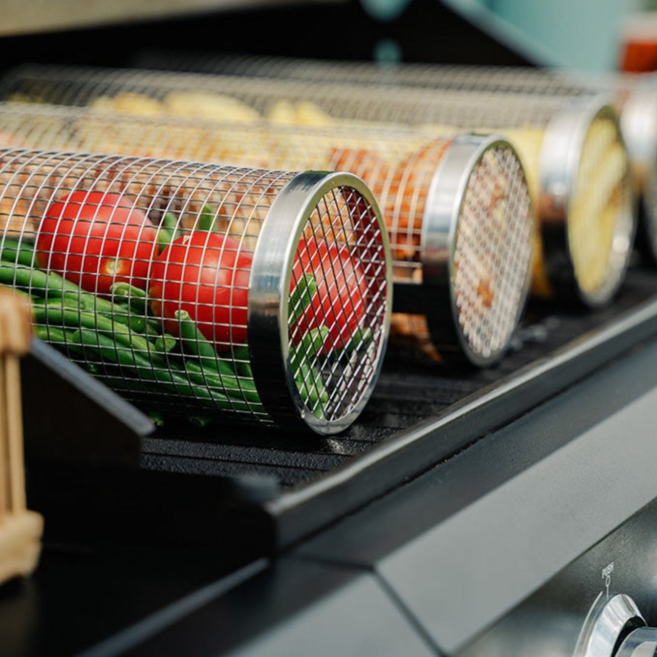 GrillMaster™ - Voorkom aanbakken en verlies van voedsel tussen de roosters voorgoed!