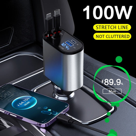ProRide | Slimme telefoon oplader voor in de auto